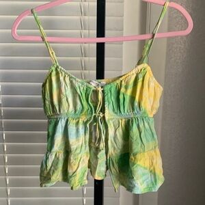 American eagle babydoll y2k crop top xs